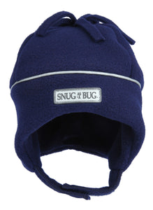 Snug As a Bug Navy Reflective Winter Hat