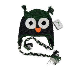 Silkberry Baby Bamboo Crochet Owl Hat