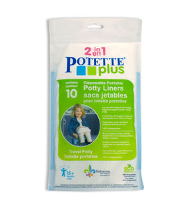 Potette - 2 in 1 Disposable Portable Potty Liners
