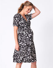 Load image into Gallery viewer, Seraphine button down wrap nursing dress
