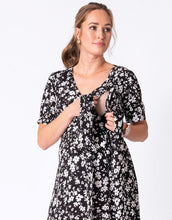 Load image into Gallery viewer, Seraphine button down wrap nursing dress

