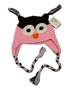 Silkberry Baby Bamboo Crochet Owl Hat