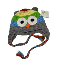 Load image into Gallery viewer, Silkberry Baby Bamboo Crochet Owl Hat
