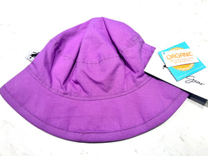 Puffin Gear-Sunbaby bucket  Hat - Organic Cotton / Solid 12-24M