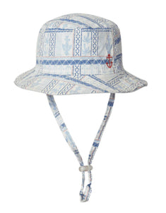 Dozer Baby Boys Bucket Hat (Tribe Blue/12-24M)