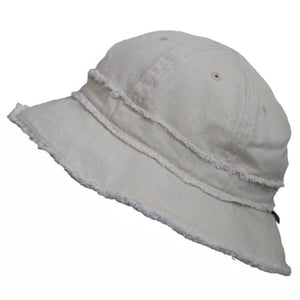 Calikids Lightweight Cotton Bucket Hat (cream)