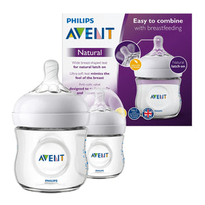 PHILIPS Avent Natural Baby Bottle (2pk)- 0m+