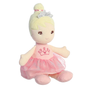 Princess Plush Ballerina Dolls - 12"
