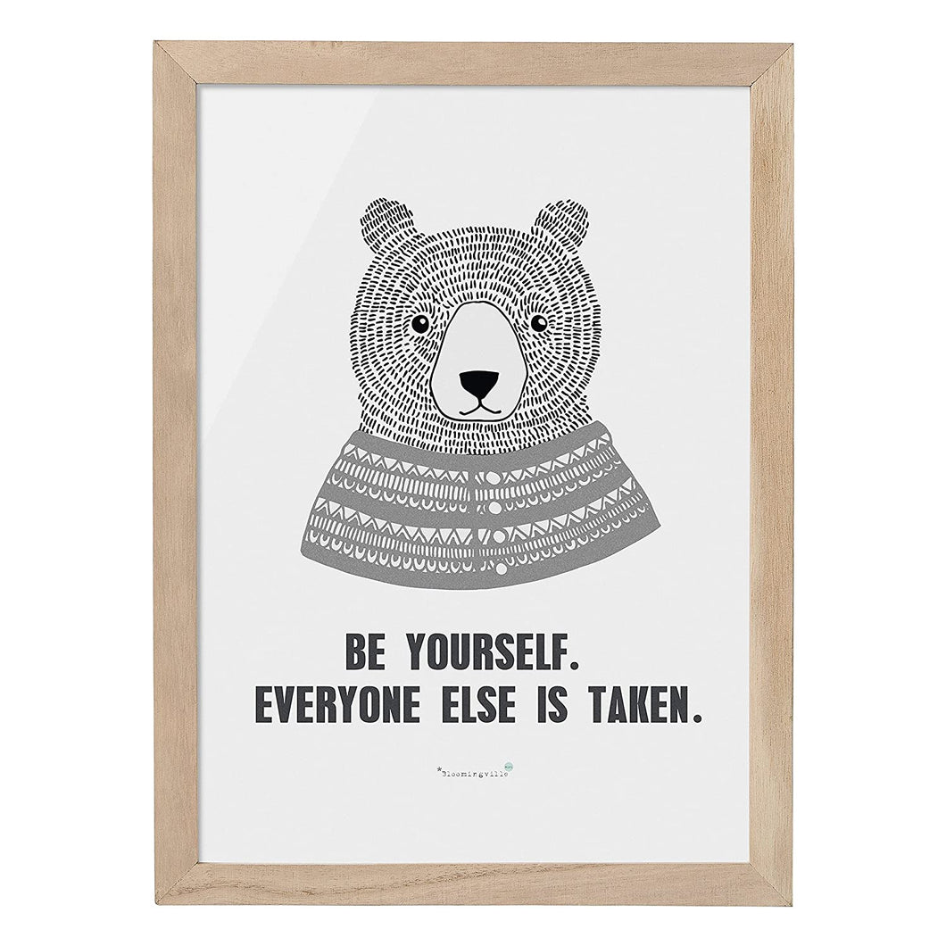 Bloomingville - Be Yourself, Everyone Else is Taken - Wall Decor