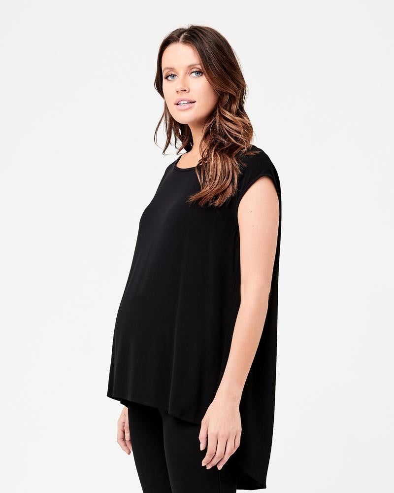 Ripe Maternity- Carrie Top- Black