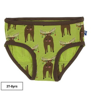 Kickee Pants Print Underwear -Meadow Bad Moose
