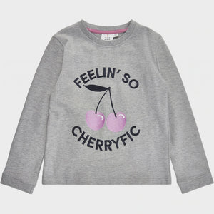The New- Banna Cherryfic Sweatshirt- Grey