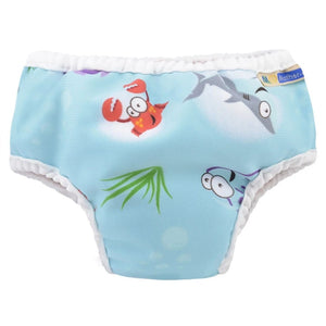 Mother Ease - Bamboo Big Kid Training Pants - Ocean - Small
