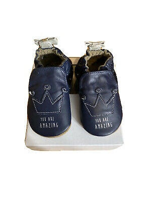 Robeez - Shoes - You Are Amazing - Navy