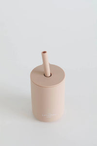 The Saturday Baby- The Silicone Baby Straw Cup (6oz)