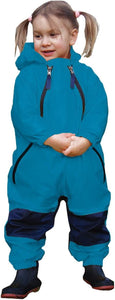 Tuffo Muddy Buddy one piece waterproof rain suit - Blue