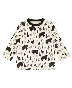 Turtledove Bear Woods Shirt- Ecru