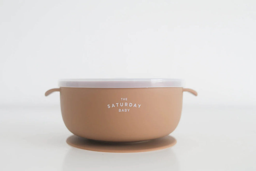The Saturday Baby- The Silicone Suction Bowl- Coco