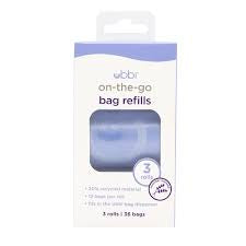 Ubbi On-the-Go Bag Dispenser Refills (3 Pack)