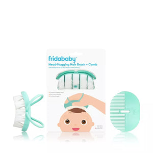 Frida Baby Head Hugging Hairbrush + Comb