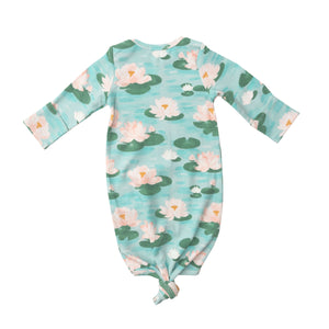 Angel Dear knotted Gown (0-3M)