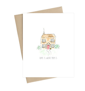 Little May Papery Home is where mom is card