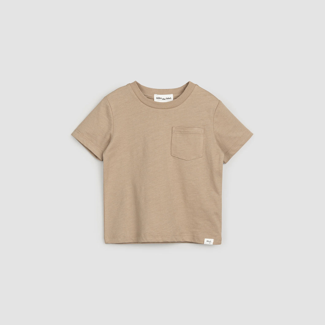Miles the label basic sand top