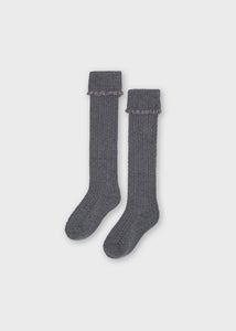 Mayoral Girls Socks : Grey