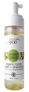 Peas in a Pod Sweet  Pea Organic Body Body Wash & Shampoo- 210 ml